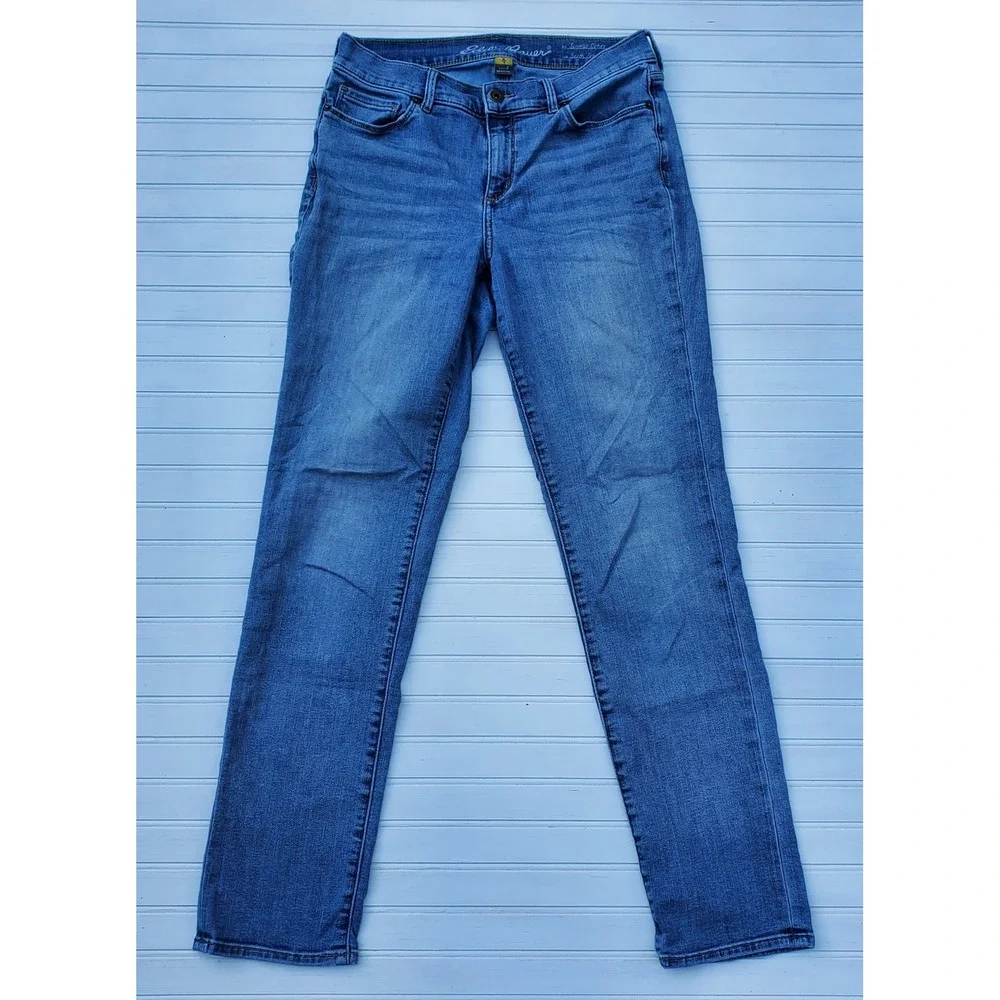 Banana‎ Republic Straight Leg Jeans Medium Wash Button Fly Denim 29 Mens